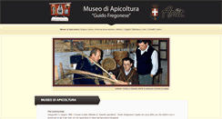 Desktop Screenshot of museoapicoltura.it