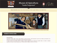 Tablet Screenshot of museoapicoltura.it